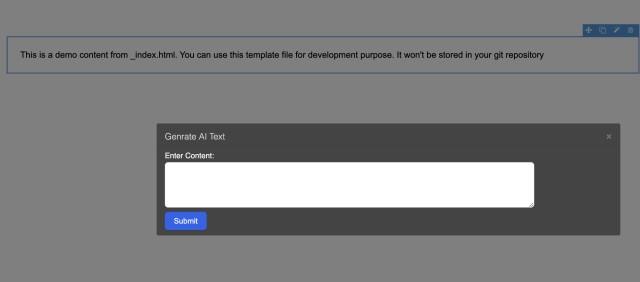 Grapesjs GPT Plugin