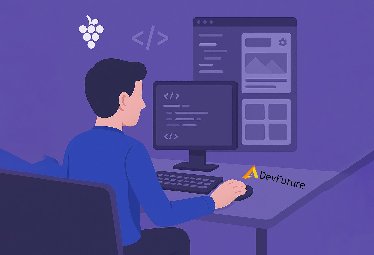 Meine Reise mit GrapesJS und DevFuture Studio-Projekten