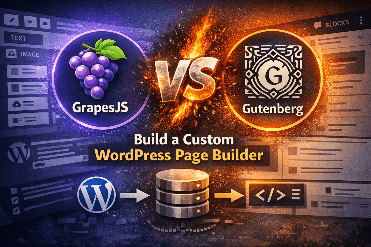 GrapesJS vs Gutenberg: Wie man einen individuellen WordPress-Seitengenerator erstellt