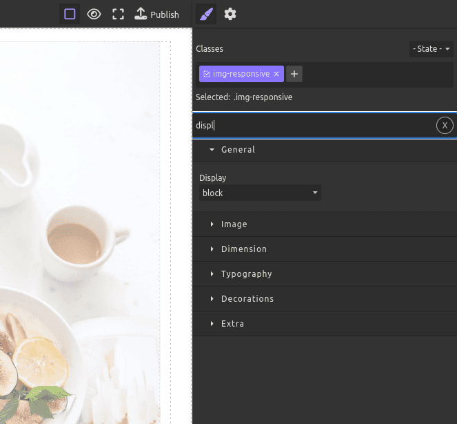 Filter Styles UI