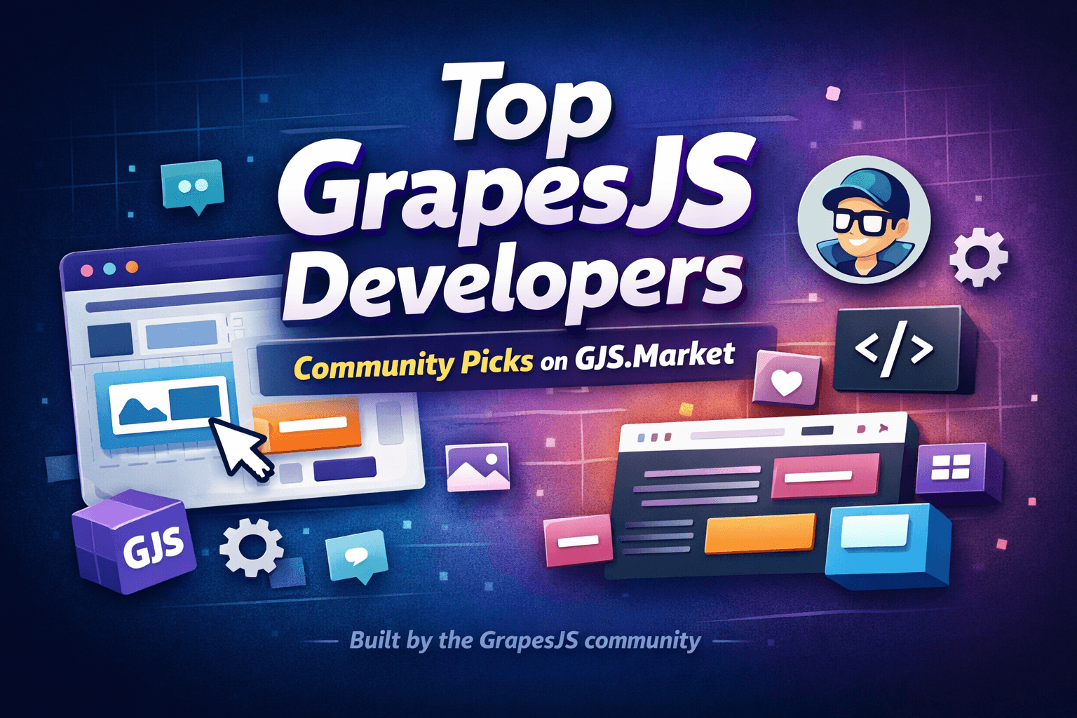 Top 10 GrapesJS-Entwickler und Studios auf GJS.Market